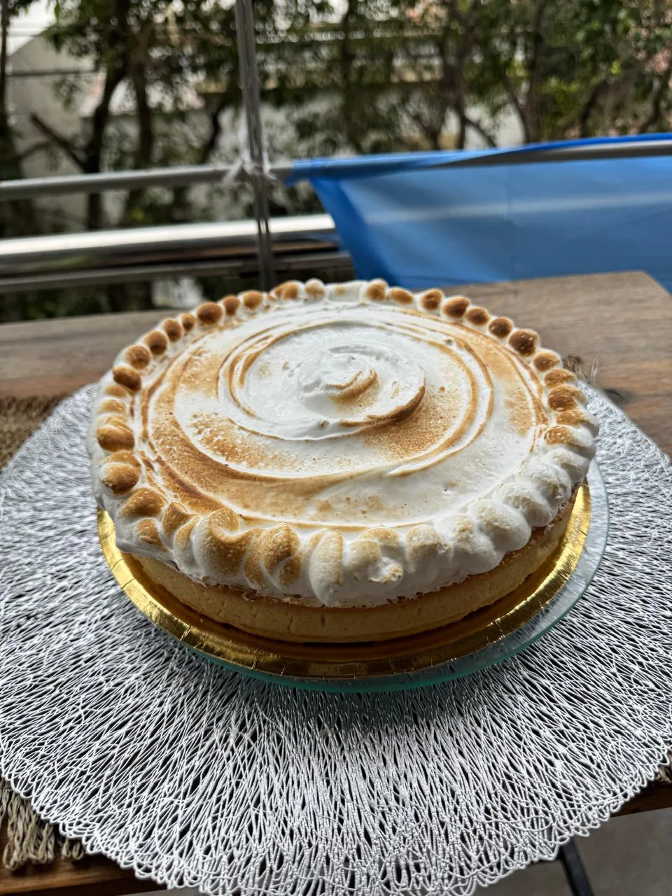 Lemon pie con merengue tostado